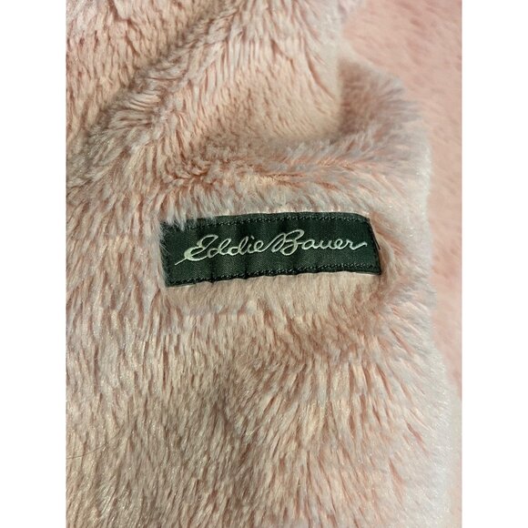 Eddie Bauer Pink & Purple Ombre Quilted Hooded Jacket With Fleece Lining - Picture 9 of 15